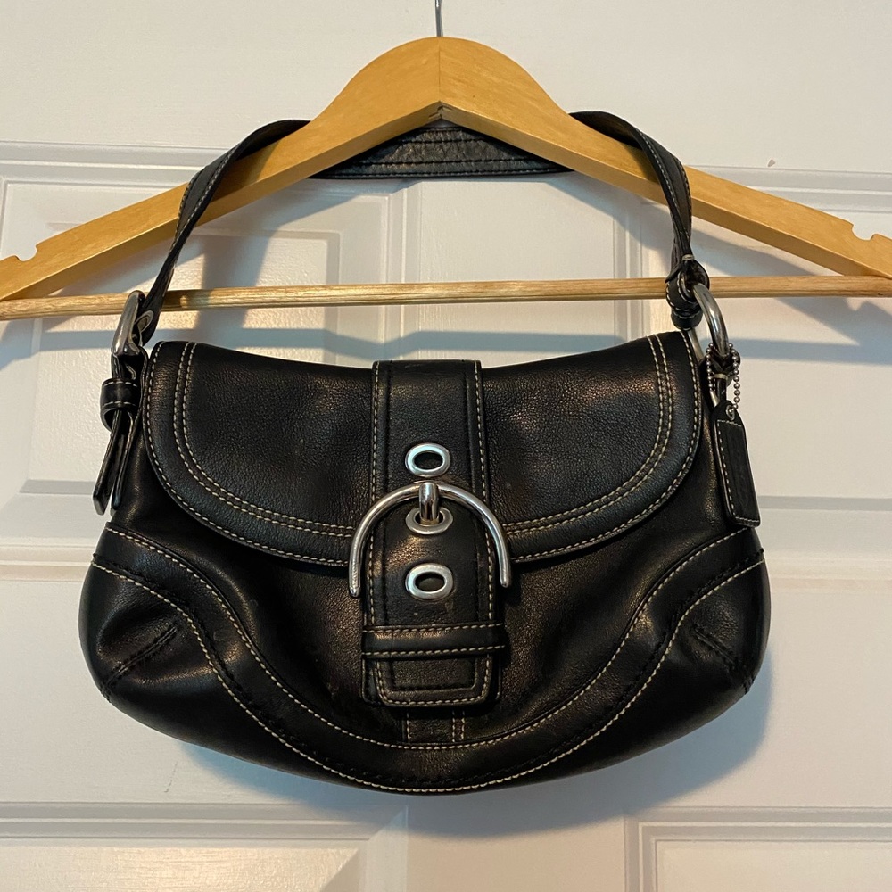 Coach handbag all leather